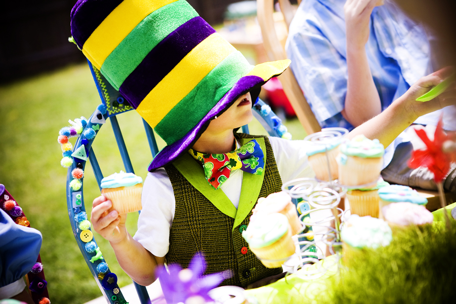 our little mad hatter tea party